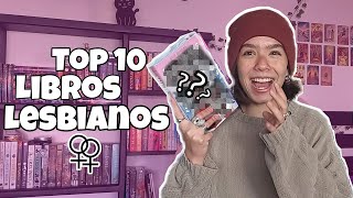 Los 10 mejores LIBROS LESBIANOS que he leído!! 🌈📖