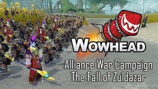 Alliance War Campaign - The Fall of Zuldazar (Patch 8.1.0 Questline)