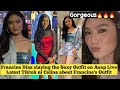 Francine Diaz Slaying the Sexy Outfit on Asap Live Latest Tiktok about Francine Outfit on Asap Live