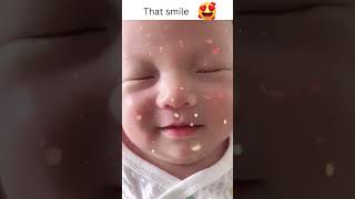 Cute baby smiling 😍 #shorts #babylaughing