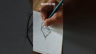 Try This In Your Style ✨️🖊 anime mouth sketch #shorts #sorts #vairal