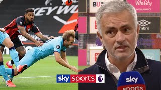 Jose Mourinho was NOT happy with VAR officials after Tottenham had penalty denied