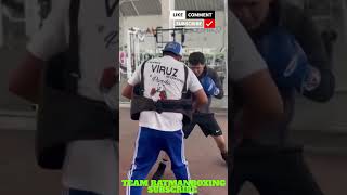 WILLIAM ZEPEDA WORKING IN CAMP FOR HIS NEXT FIGHT