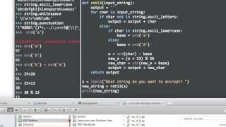 Python Class: Python Exercise 5 review