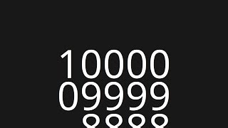 10000 Second Countup Timer