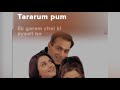 ek garam chai ki pyali. song from