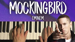 Eminem - Mockingbird (Piano Tutorial Lesson)