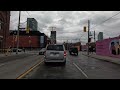 last day of 2024 driving downtown toronto 4k waterfront skyscrapers