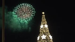 4Kディズニー[クリスマスの時期限定の花火]撮影オススメスポット