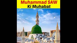 Muhammad SAW Ki Muhabat #shorts #islam #short
