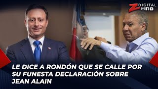 Álvaro Arvelo le dice a Rondón que se calle por su funesta declaración sobre Jean Alain