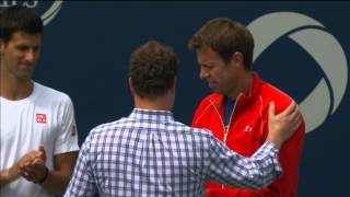 Nestor Celebrates 25th Appearance At Coupe Rogers (2013)