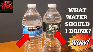 Kirkland purified water or Poland spring - What to drink? | JoeteckTips