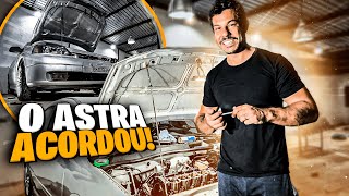 O ASTRA LIGOU!!! SOZINHO NA GARAGEM COM VÁRIOS DESAFIOS!! 🚀