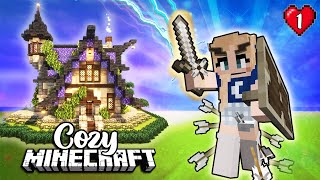 ⚡️ An EPIC Beginning! ⚔️ Cozy Minecraft Survival Let’s Play ✨🌲 Ep. 1 #cozygaming #cozyminecraft