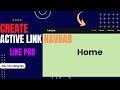 How to Create an Active Nav Link on Scroll using HTML CSS and Javascript | Active Menu Class