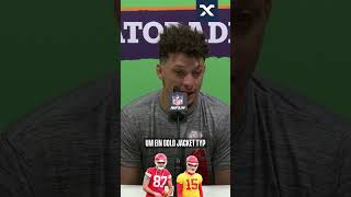 Karriereende von Travis Kelce? Das meint Mahomes 🤔🤔 #spox #shorts #nfl #football