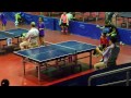 桌球入門~pingpong table tennis網路御書房 103年joola盃 個人 第二輪 鄭家昀vs蔡芳紜台南白河2