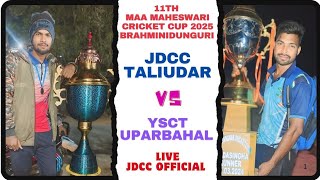 🛑Live - JDCC Taliudar Vs Uparbahal !! At - Brahminidunguri Play Ground !!