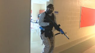 Pender County law enforcement agencies take part in month-long active shooter training