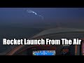 Flying To Catch SpaceX Rocket Launch