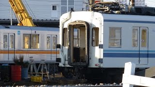 【廃車解体28編成目】東京メトロ 銀座線01系 01-129F 廃車 渡瀬北留置線