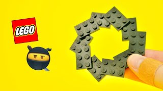 ILLEGAL LEGO Ninja Star Tutorial 🥷 #shorts