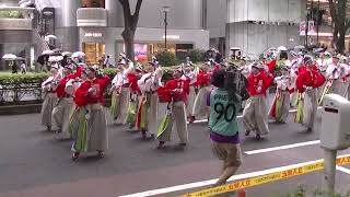 ほにや『よさこいロコモーション』／原宿表参道元氣祭スーパーよさこい2022（2日目）@表参道アヴェニュー①