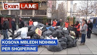 Kosova mbledh ndihma per Shqiperine