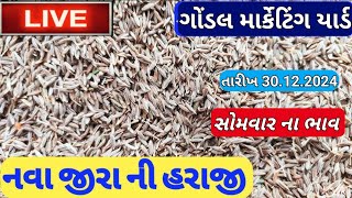 ગોંડલ માર્કેટિંગ યાર્ડ ના બજાર ભાવ / જીરા ના બજાર ભાવ / આજના જીરાના ભાવ / ગોંડલ માર્કેટિંગ યાર્ડ