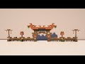 Minecraft: How to Build a Base Japanese Wall / Fence Design with Gate | Tutorial