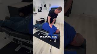The loudest mid back crack in history!  #holymoly #cracked #chiropractor #chirop