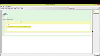 Java - BlueJ - Lesson 2: String variable
