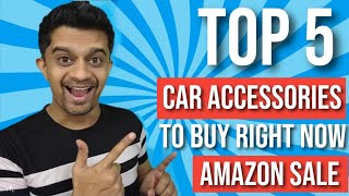 TOP 5 Car Accessories under ₹1000 | My Favorite \u0026 BEST Car Accessories | Amazon SALE Final Day SALE