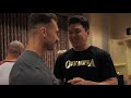 final check in with coach press conference events leading up to the olympia