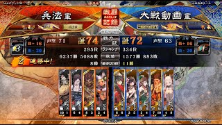 【三国志大戦】象単でまったり上を目指す　ぱお～ん⑧　【覇王】VS醒極司馬懿