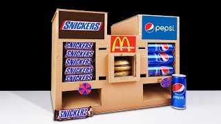 How to Make McDonald's Snickers and Pepsi Vending Machine
