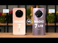 Honor Magic 7 5G Vs Honor Magic 7 Lite 5G