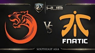 TNC Tigers vs Fnatic - TI8 SEA Regional Qualifiers: Group Stage