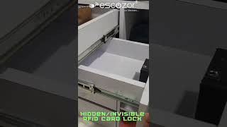 Hidden/Invisible RFID Card Lock For Drawer,Cabinet or Wardrobe By Escozor