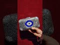 Rectangular Evil Eye Mosaic Clutch – Call +91 9917777262 – Different Craft India