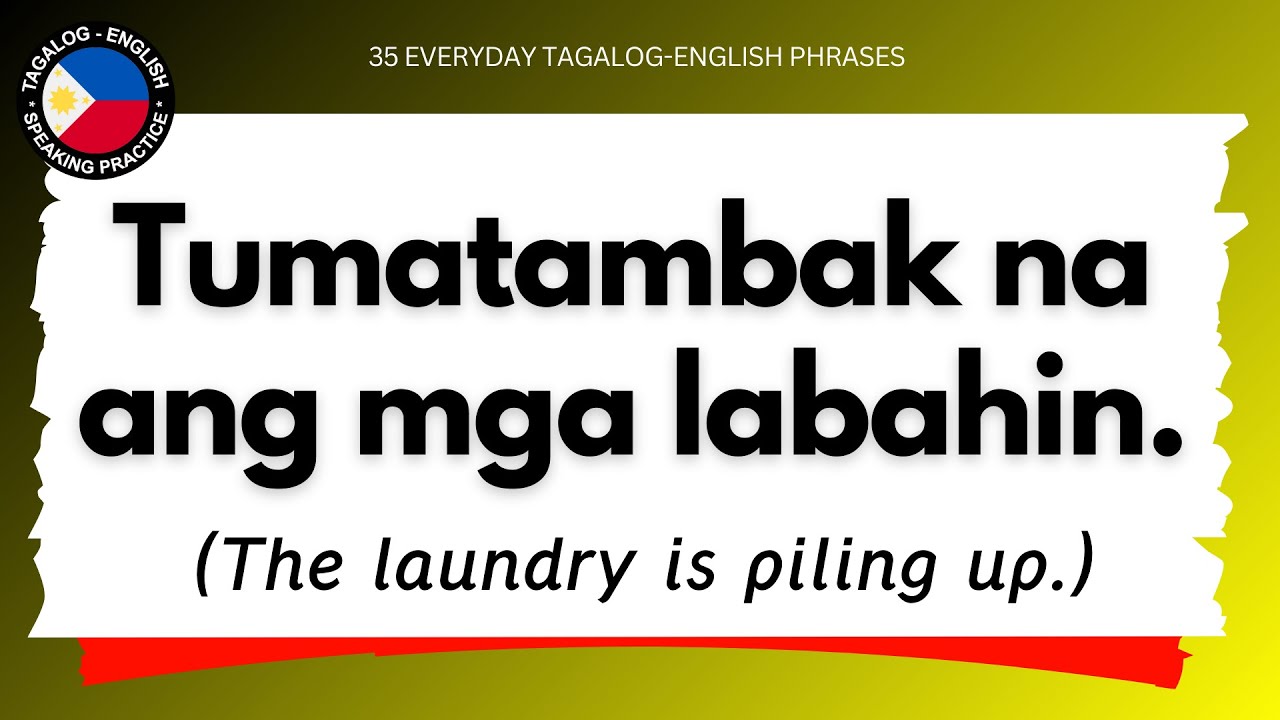 Learn Tagalog Phrases