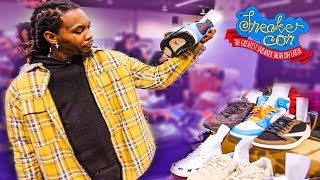 Sneaker Shopping With Offset At SNEAKER CON LA (Anaheim)