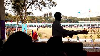 BMARPC Annual Sports Day 2019 ( Parade of all BNCC Contingents and Band Team)