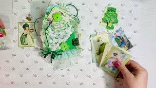 St.Patricks Day Stuffed Envelope Pocket underthenightmoon