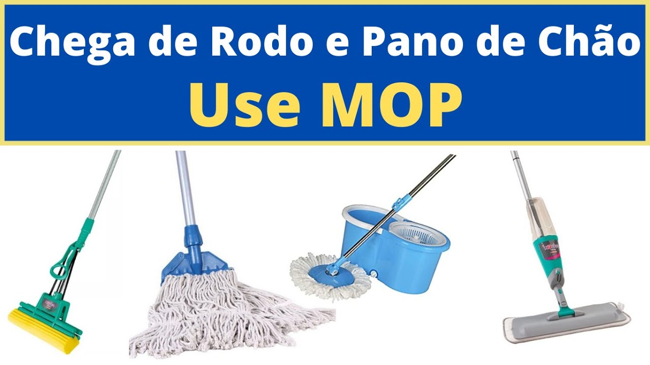 Chega De Rodo Com Pano De Chão | Mop Úmido | MinutoLimpeza - YouTube