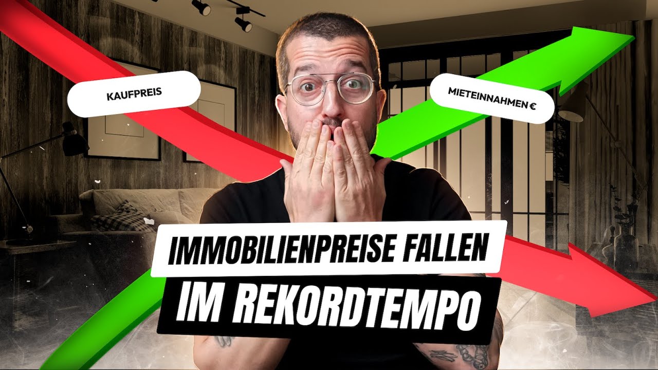 Immobilienpreise Fallen Im Rekordtempo - YouTube