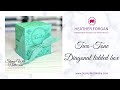 How to make a two-tone diagonal lidded gift box with Stampin' Up! 2024-2026 In Color products