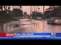 Mid-City Water Main Break Creates Muddy Mess