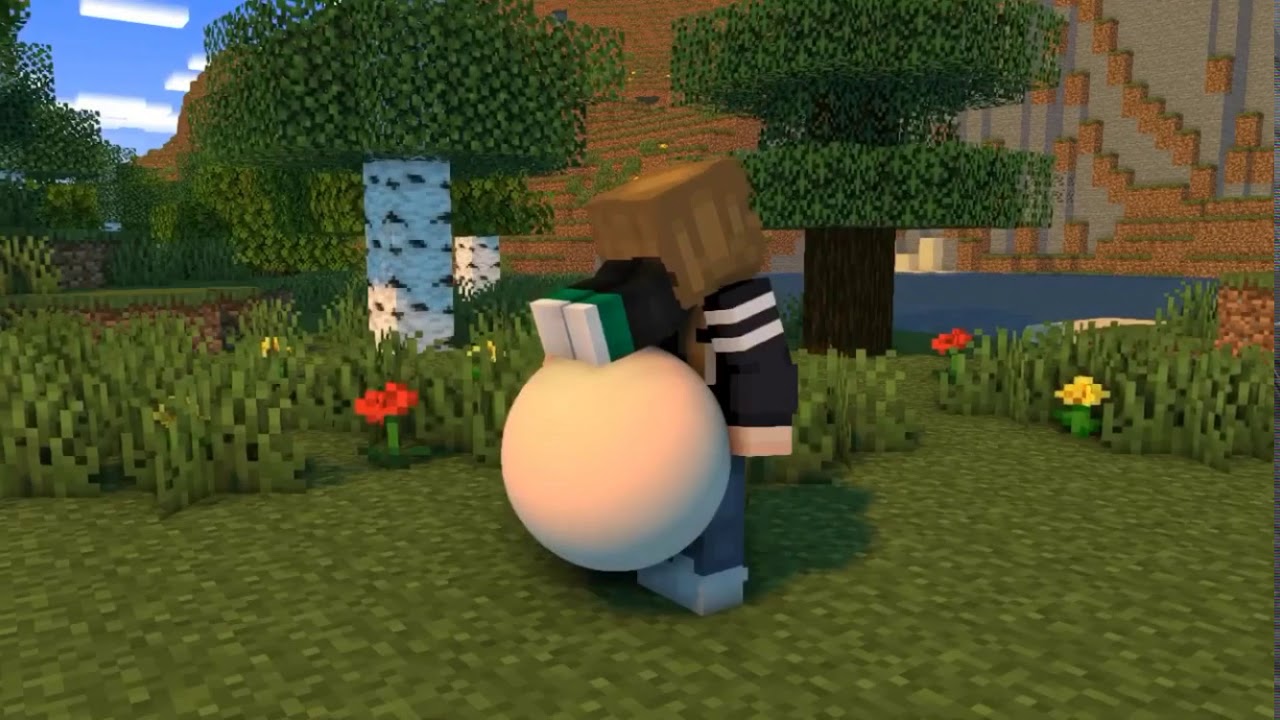 Minecraft vore animation